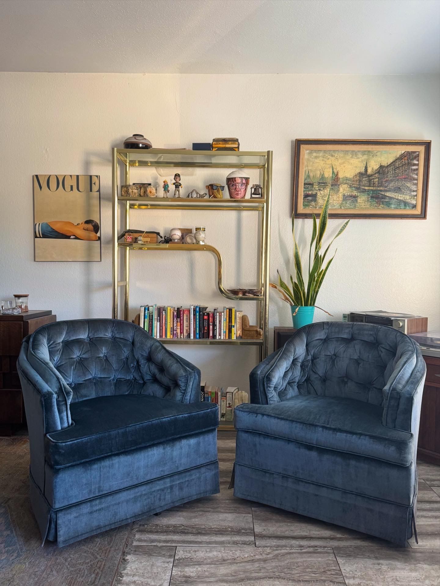 Vintage Barrel Chairs