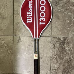 Vintage Wilson Tennis Racket 