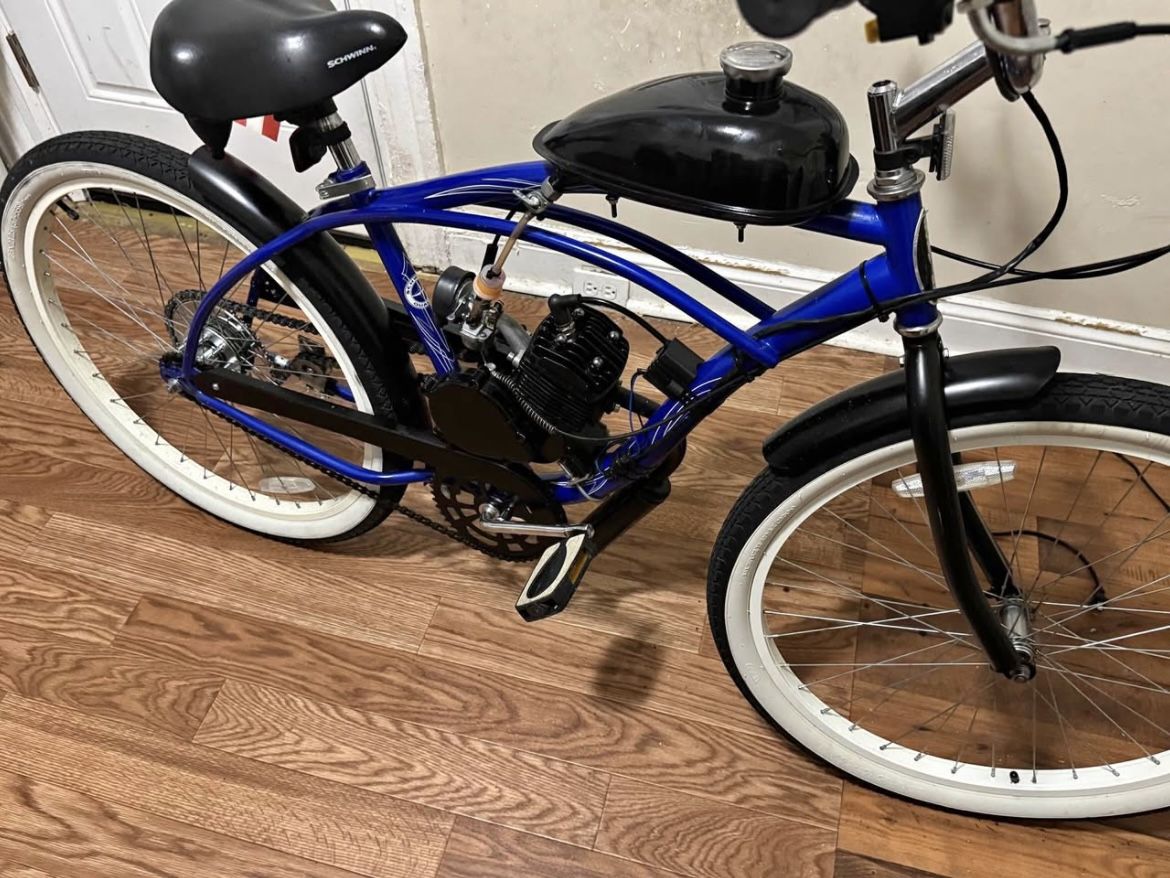 80 Cc gas bike, willing to trade for a electric bike