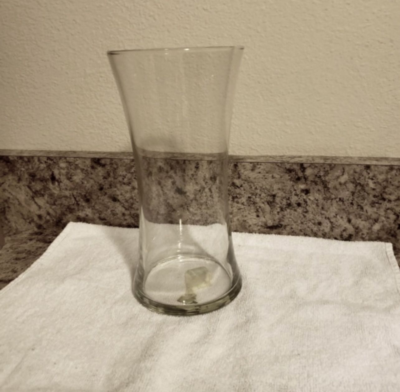 12 Inch Tall Glass Vase