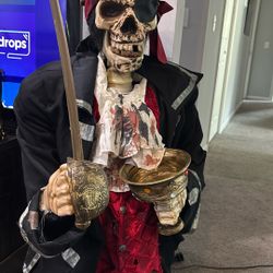 Animated talking pirate