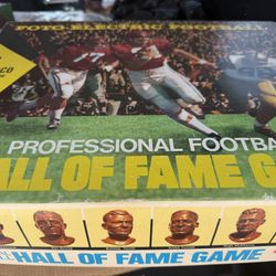 1971 Cadaco Foto Electric Professional Football Game Hall of fame