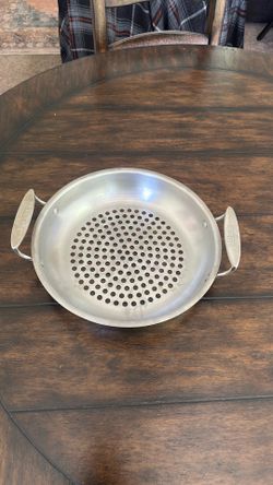 Al Clad Roasting Pan for outdoor cooking