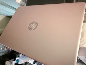 Hp laptop 14” rose gold
