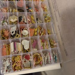 Brad And Charms For Bracelet Making 