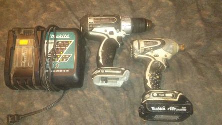 Makita drill and impact