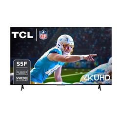 TCL 75-Inch Class S5 UHD 4K LED Smart TV with Fire TV (75S551F, 2024 Model), Dolby Vision, HDR PRO+, Dolby Atmos, Alexa Built-in with Voice Remote, Ap