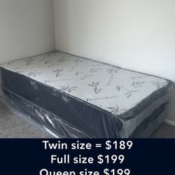 Queen Mattress Come With Free Box Spring - Same Day Delivery