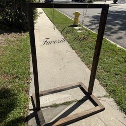 Wooden Signs Post