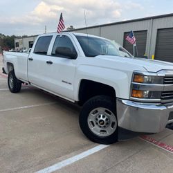 2018 Chevrolet Silverado 2500HD WT – Double Cab – Long Bed 4x4