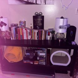 Wood Table/ Bookshelf 