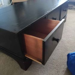 Solid Wood Coffee Table With Storage