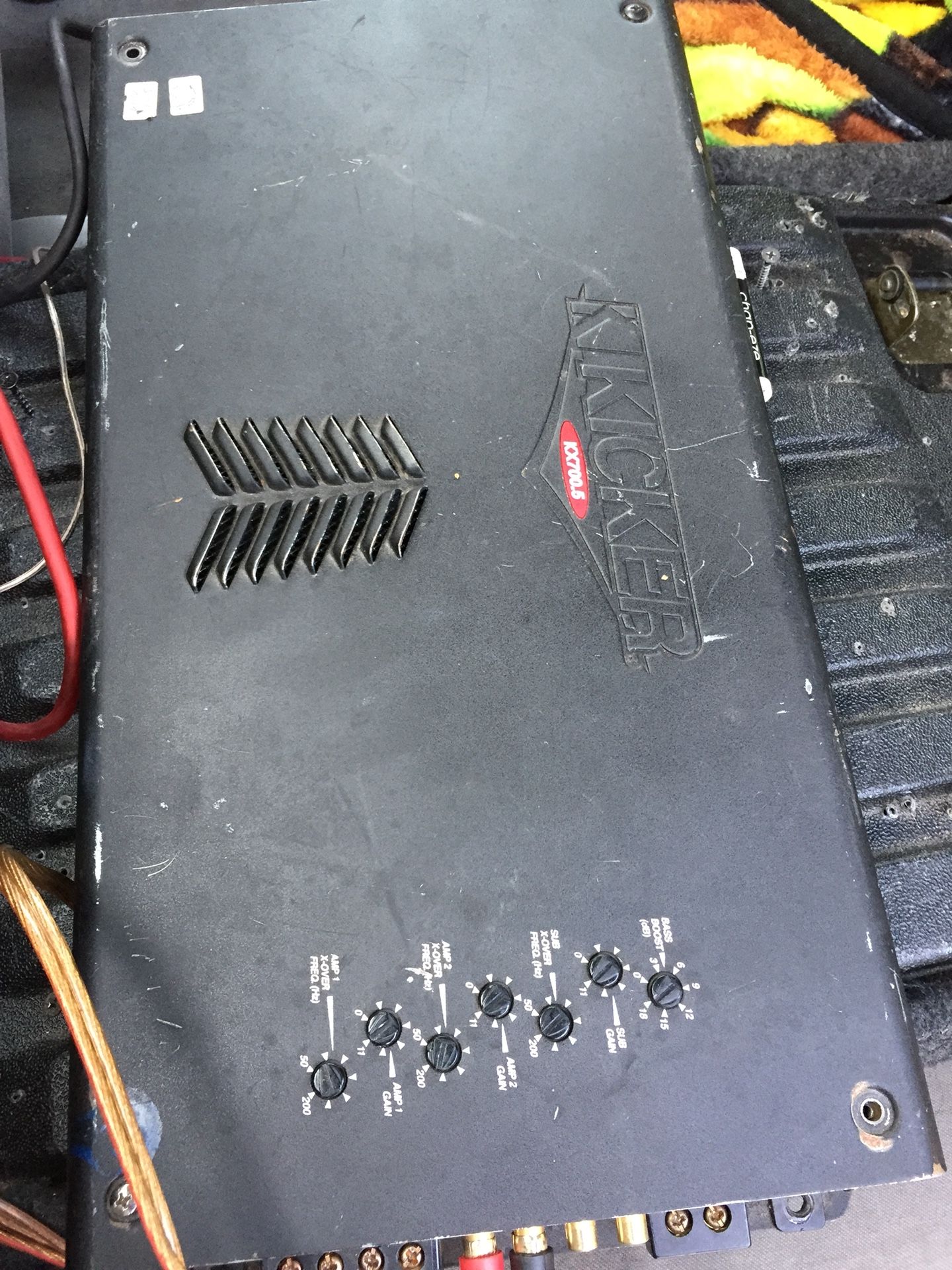 Kicker kx 700.5 class d amp $125