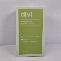 Divi Scalp Serum Lightweight Hair Growth Treatment Amino Acids Peptides 30ml 1oz NEW
