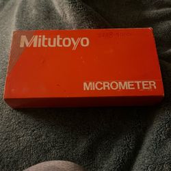 Mitutoyo Micrometer