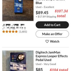 Digitech Jamman Express Looper