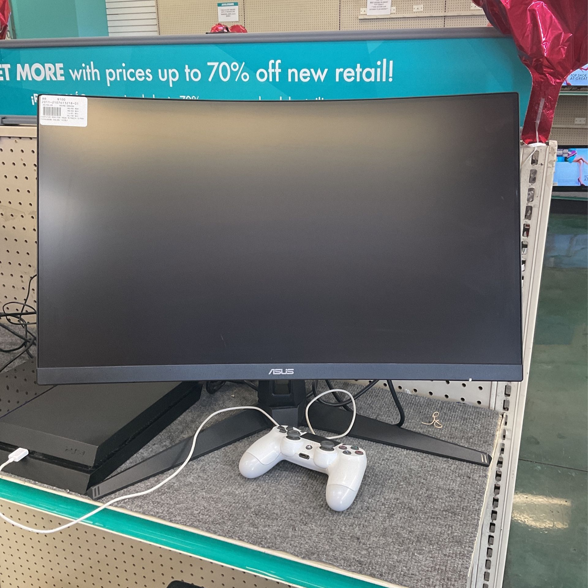 ASUS TUF GAMING 27” CURVED MONITOR