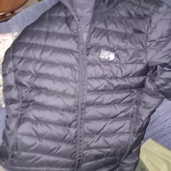 Mountain Hardwear Down Puffy Jacket Coat With Hood
