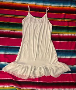White Undergarment Dress