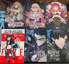 $10 each Manga Booms