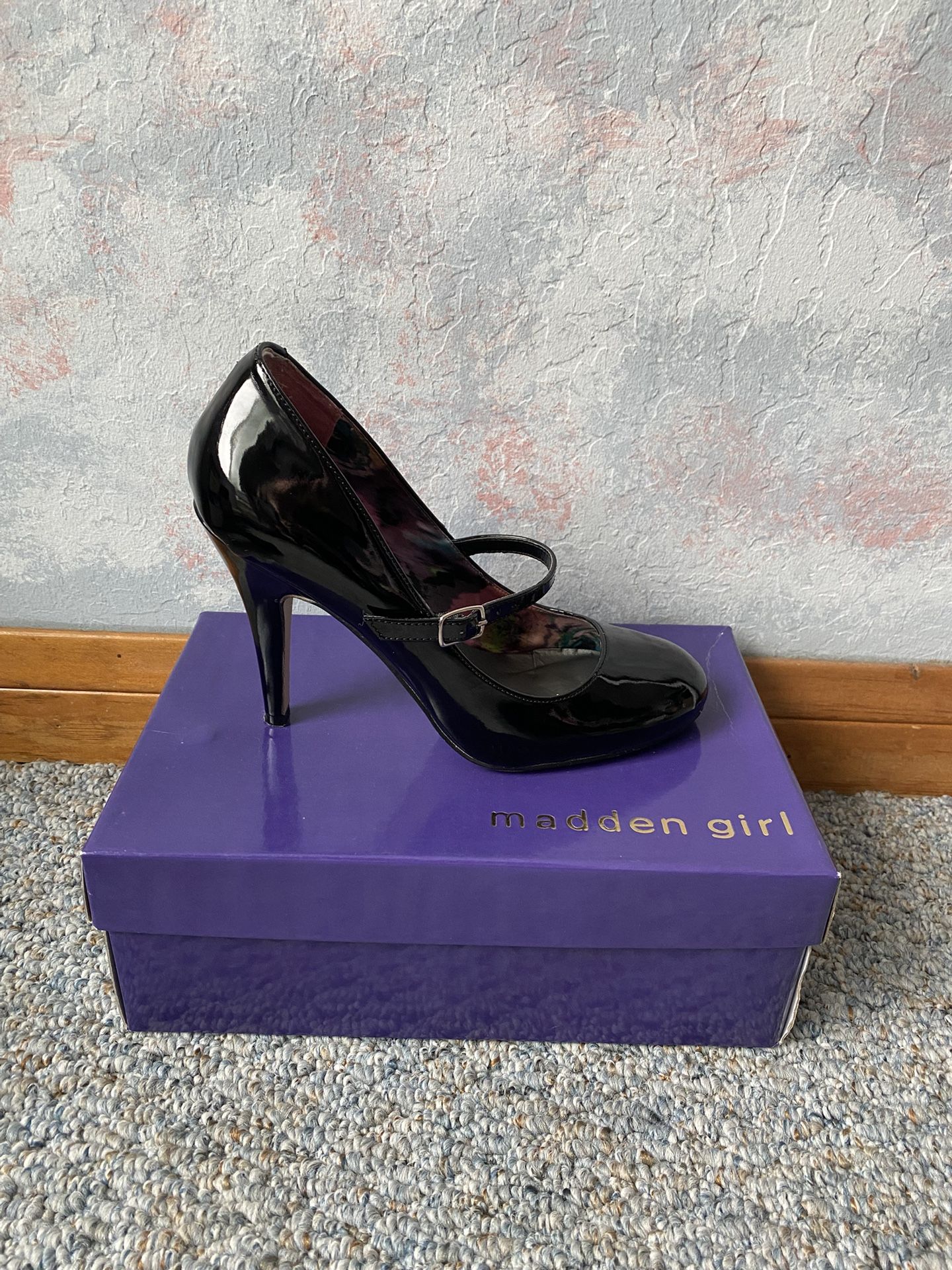 Madden Girl Black Heels