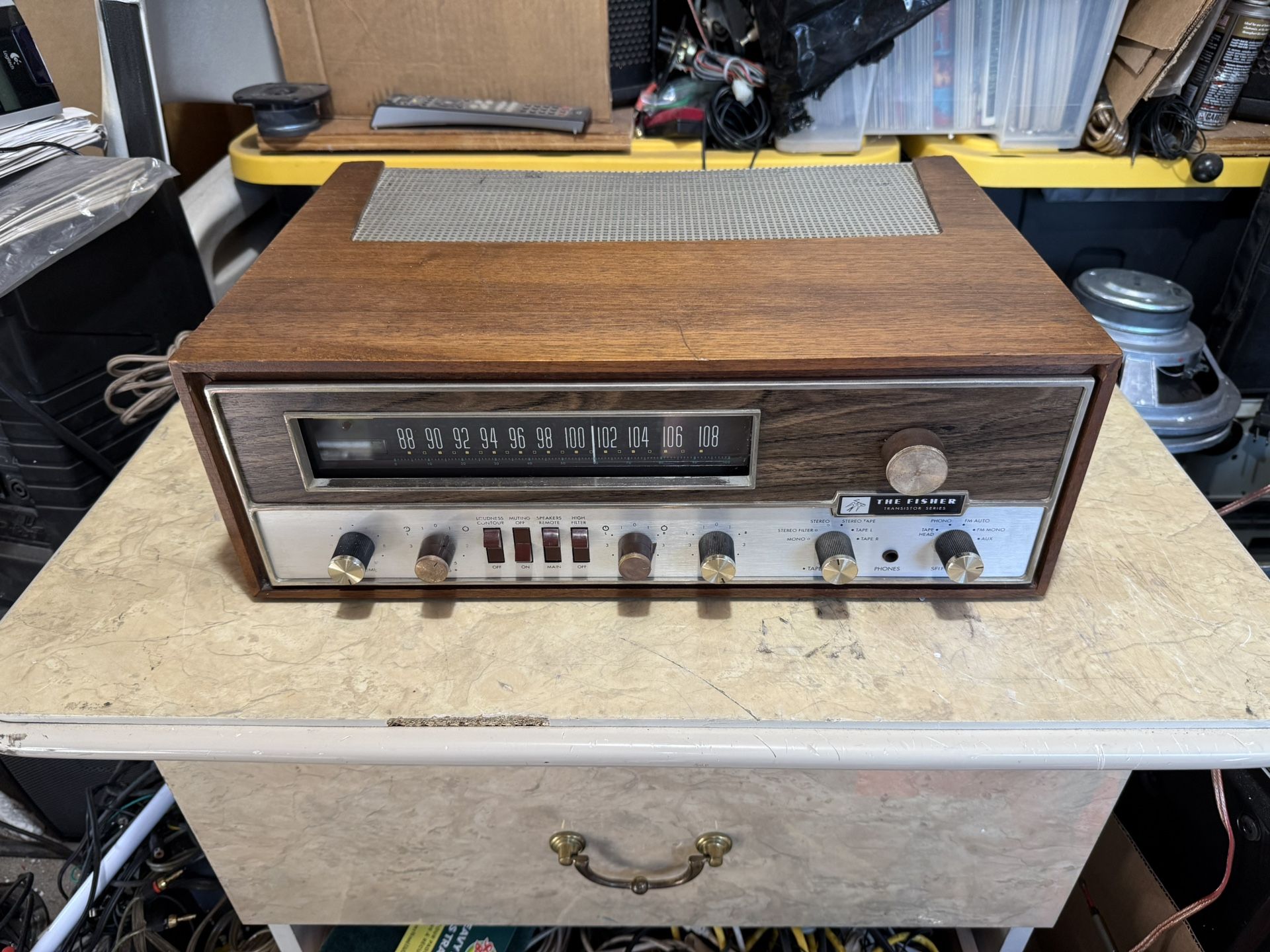 FISHER 500T FM STEREO RECEIVER