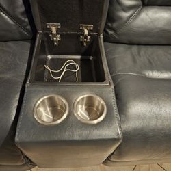 Leather Recliner Sofa Set