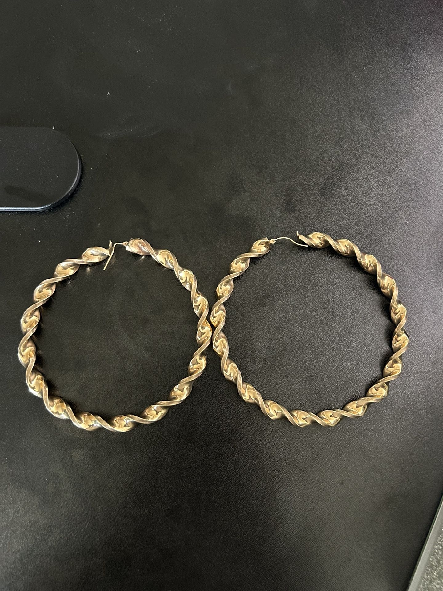 10k Gold Hoop Earrings
