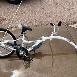 Copilot bike attachment