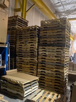 Wood pallets