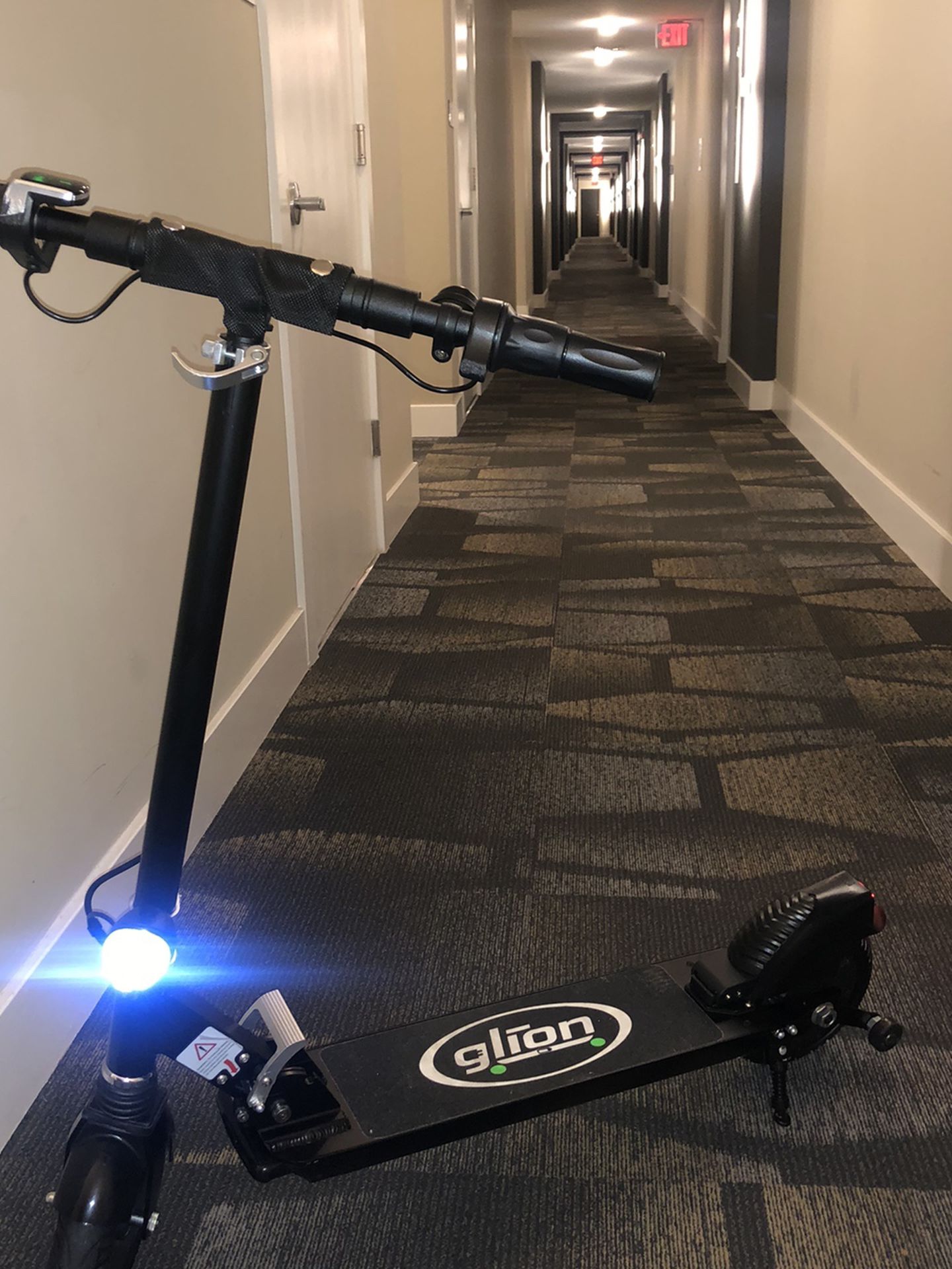 Glion Dolly Foldable Lightweight Adult Electric Scooter UL Certified