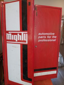 Two big size cabinet cabinets for tools I also have different size tubs you can line it up with inside
