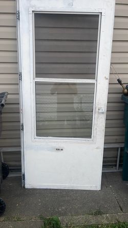 Storm door 35x79