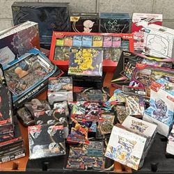 Huge Variety If Pokemon Card Boxes Sealed