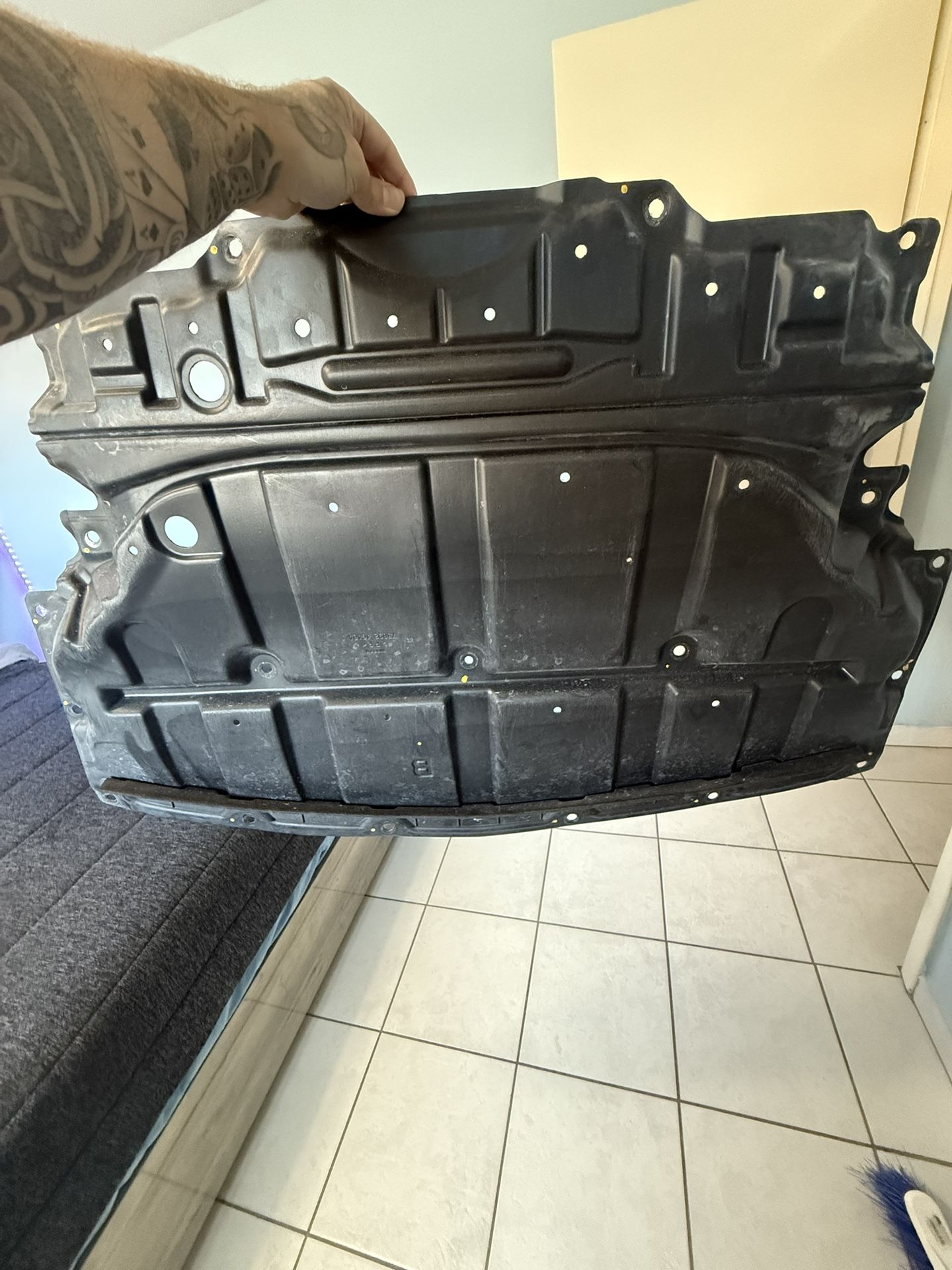 VR30 Q50 OEM Under-Shroud & Intercooler Reservoir Tank