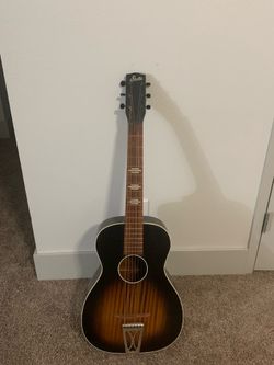 1940s Parlor Guitar, Stella Brand