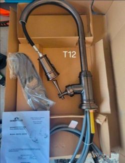 New Design House Ironwood Single-Handle Pull-Down Sprayer Kitchen Faucet in Brushed BronzeOthers Avail. Look At My Profile