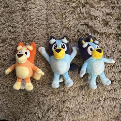 Small Bingo And Bluey Stuff Animals