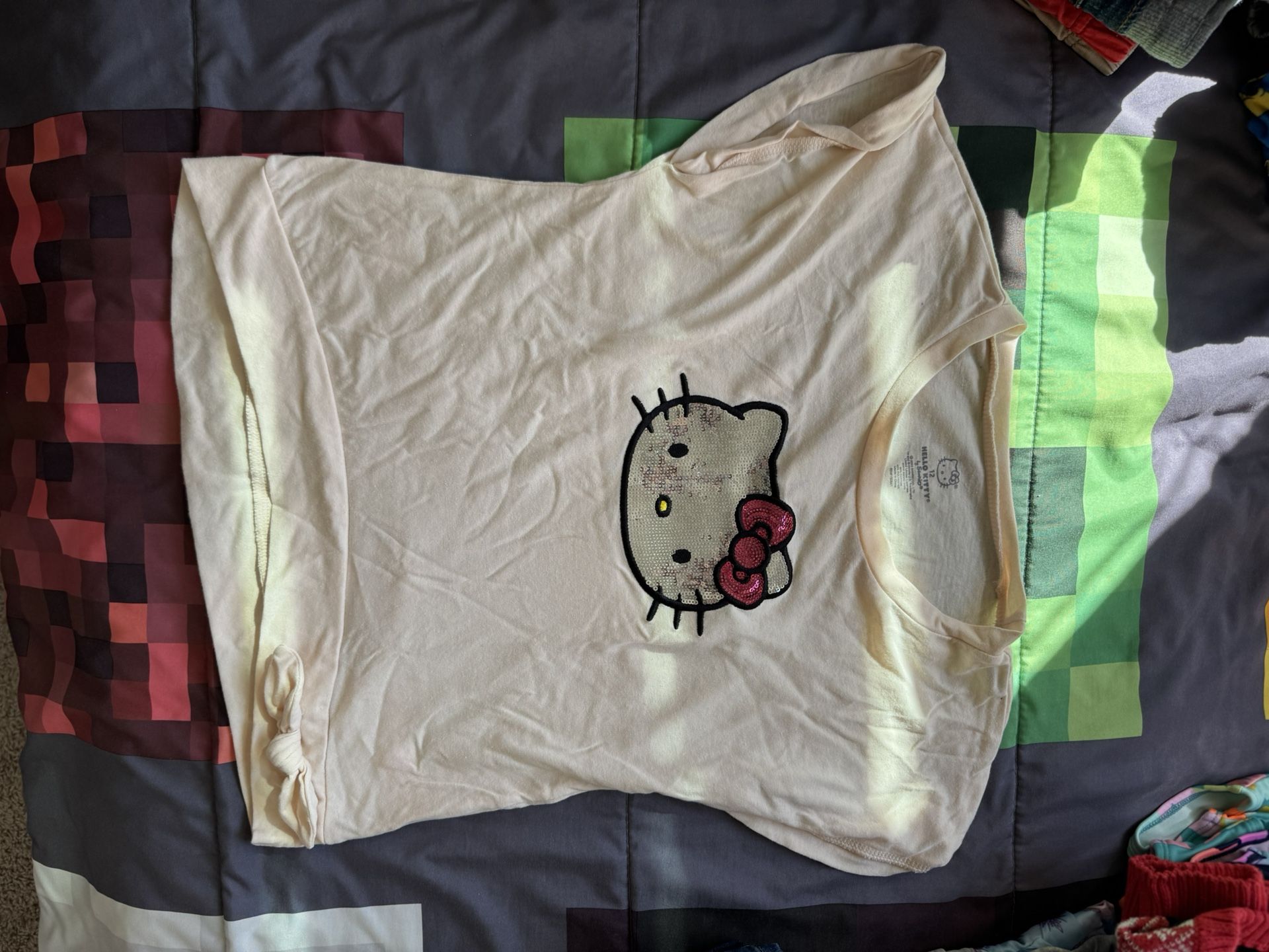 Hello Kitty Shirt Kids Size 12