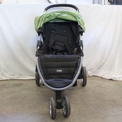 Britax B Agile Lightweight Stroller Green Canopy 3 Wheel Compact Baby Travel Stroller