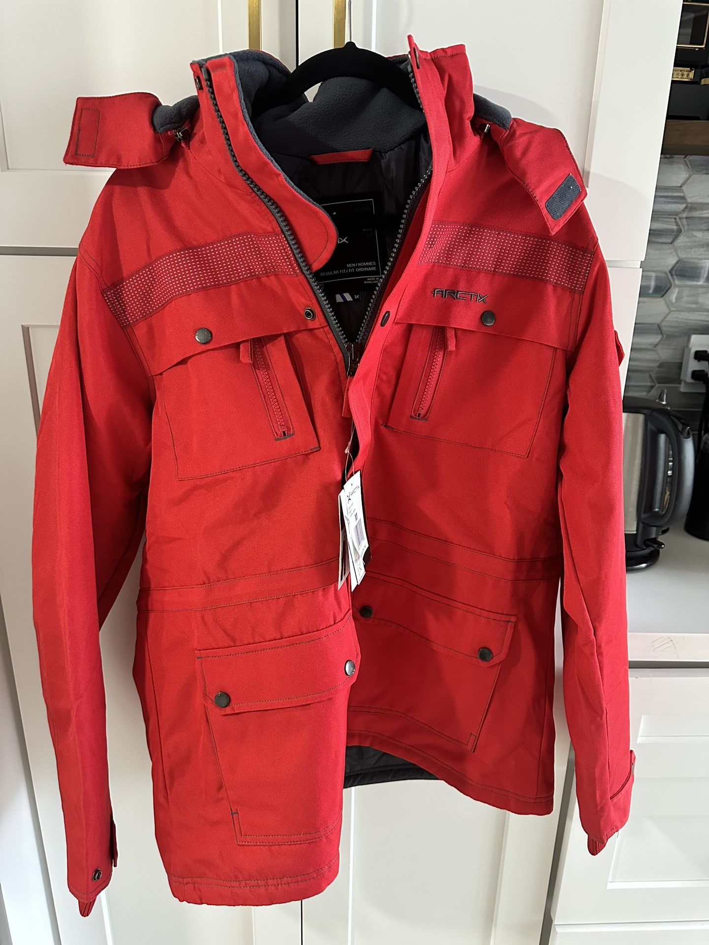 Arctix Tundra Parka Formula Red Mens Medium