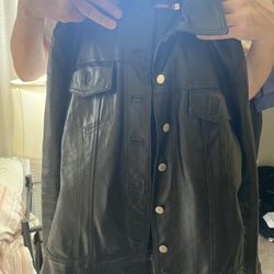 Brand New Please Real Leather Jacket 