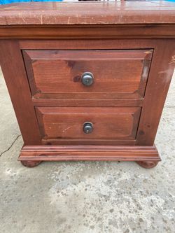 Dark brown  dresser drawer