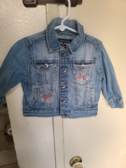 Infant Minnie Mouse Rhinestone Jean Jacket