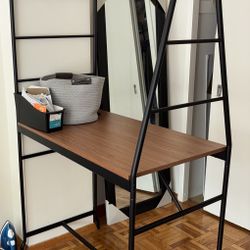 IKEA TABLE W/ 2 BAR STOOLS