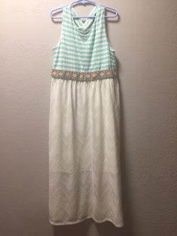 Girls maxi dress sz 10