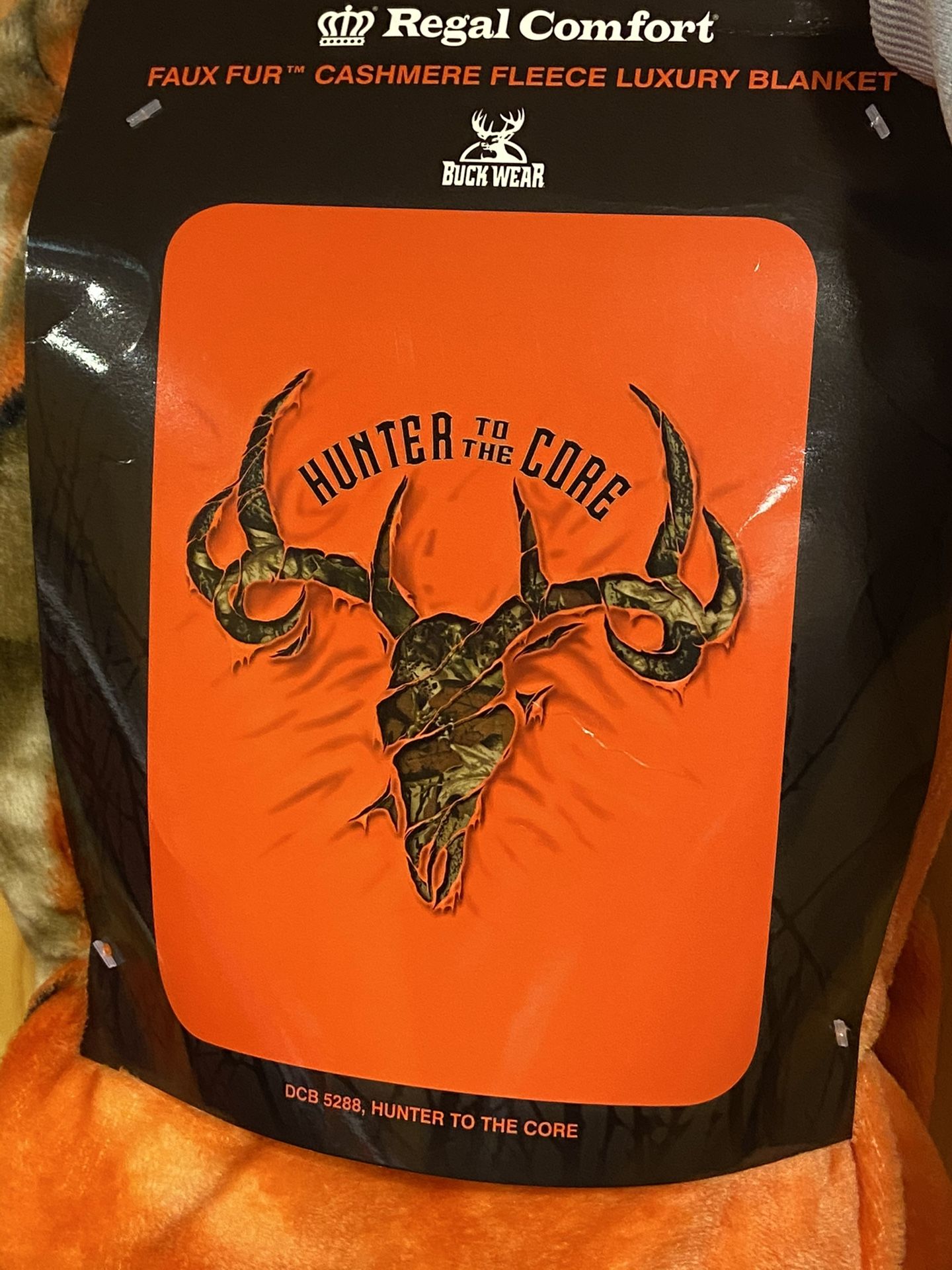 Brand New Hunter To The Core Throw Blanket