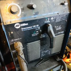 Miler Tig Welder Syncrowave 180 Ac/dc Complete 