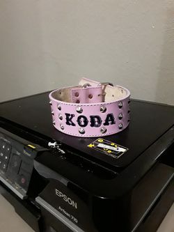 Dog collar 100%leather S,M,L,XL custom with spikes (collare para perros grandes resistentes todas las medidas puro cuero)