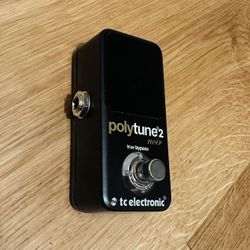 TC Electronic Poly Tune 2 Noir